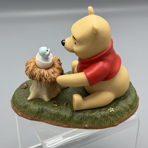 Vtg Disney Pooh and Friends Winnie the Pooh Figure Welcome Little One Blue Bird - Picture 11 of 16
